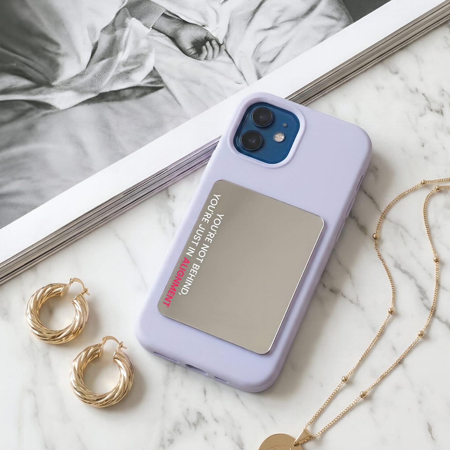 CHIC AFFIRMATION PHONE MIRRORS | ALIGNMENT🌼