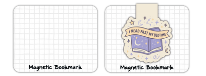 CUSTOM MAGNETIC BOOKMARK