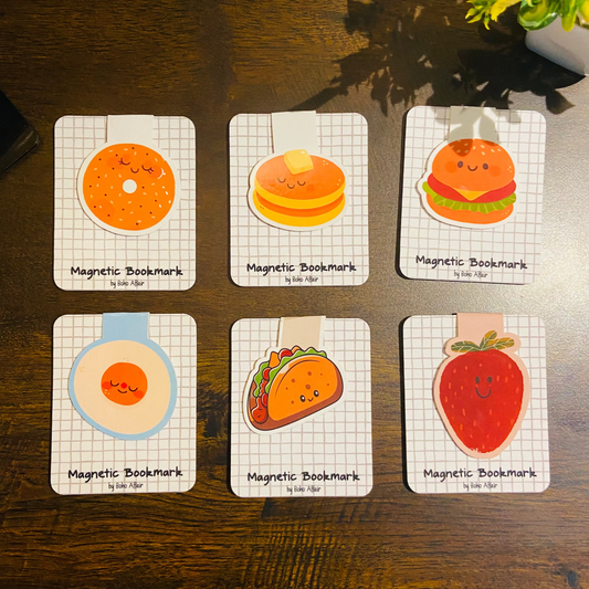 ZERO CALORIES COMBO PACK OF 6| MAGNETIC BOOKMARK