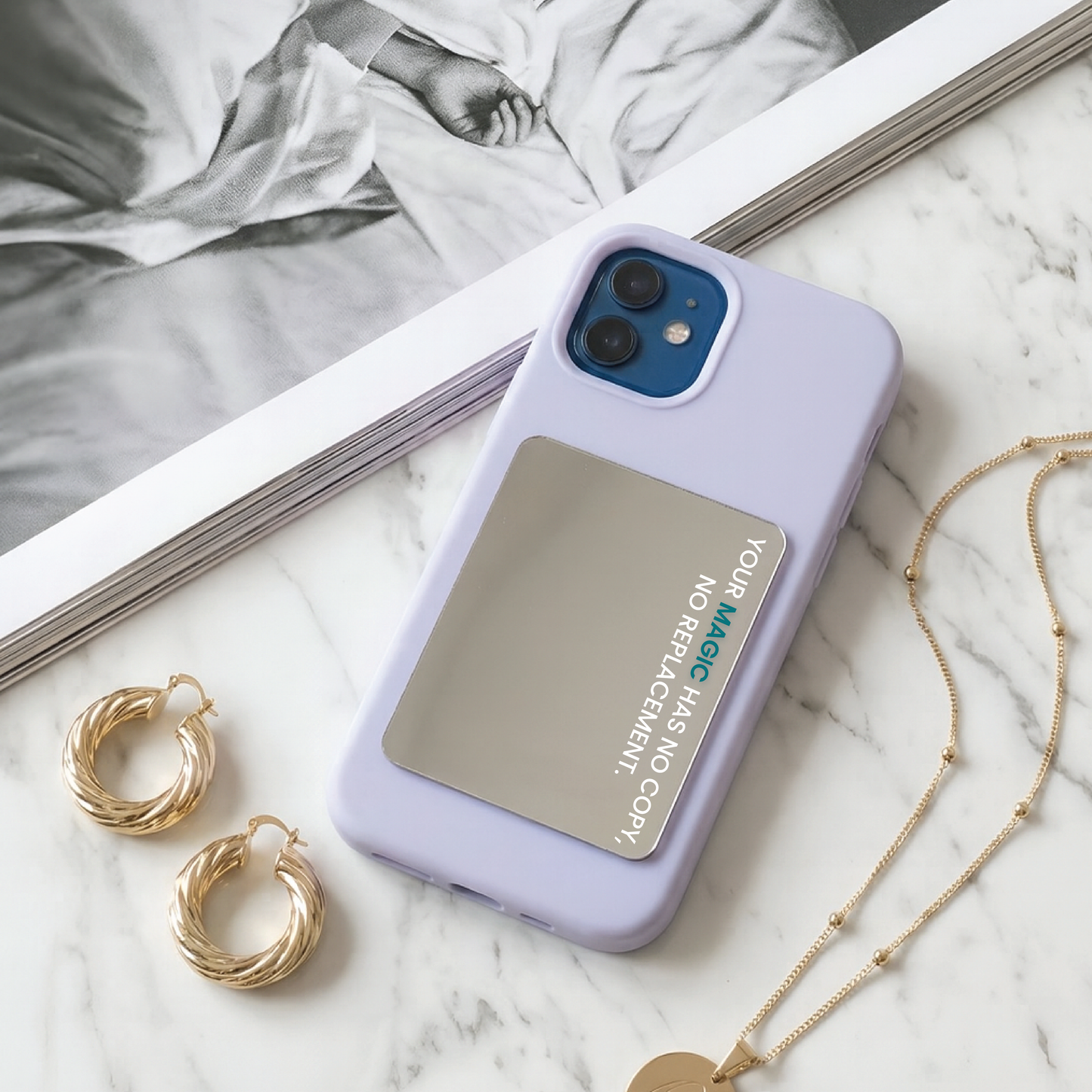 CHIC AFFIRMATION PHONE MIRRORS | MAGIC🌼