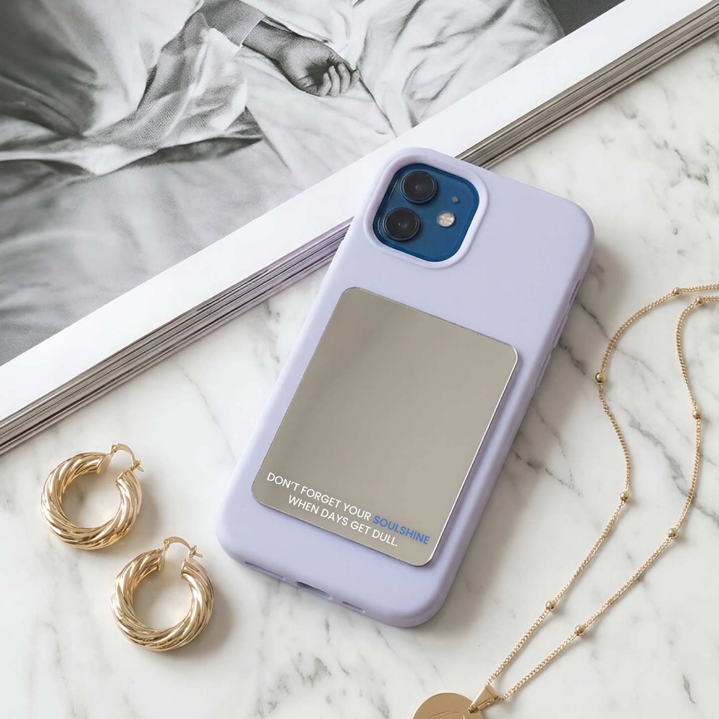 CHIC AFFIRMATION PHONE MIRRORS | SOUL SHINE LONG🌼